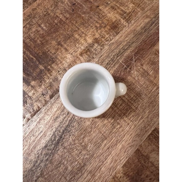 Mighty Ducks Mini Ceramic Mug Cup NHL 1.25" Vintage - Picture 6 of 6